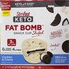 Fat Bomb Snack Cup Cookies and Cream - Product