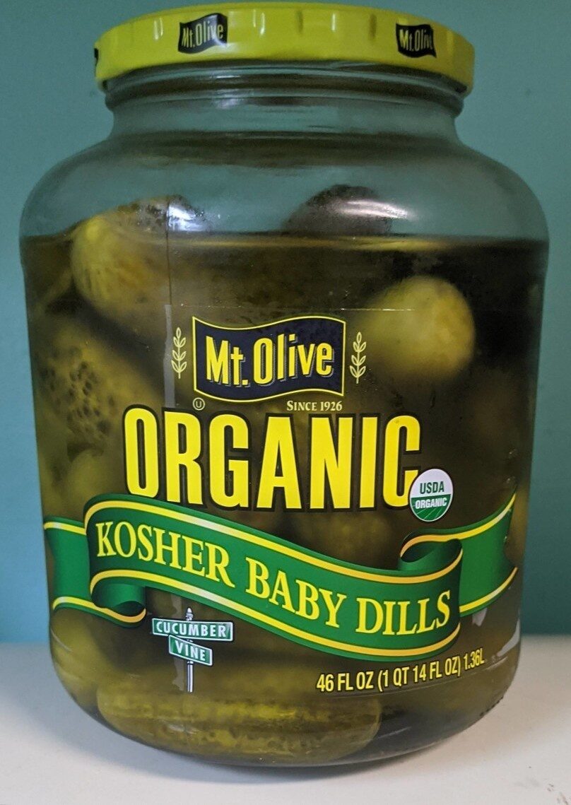 Organic kosher baby dills - Product