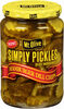Mt olive simply pickles hamburger dill chips - Product