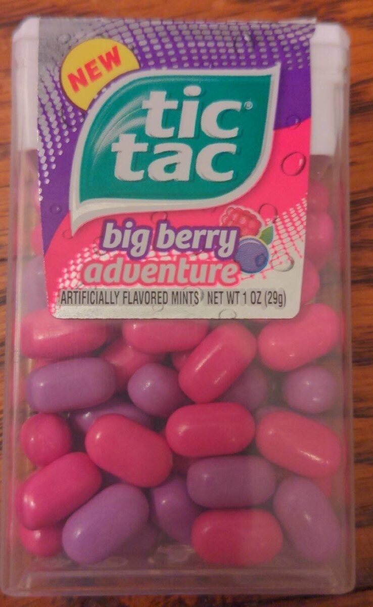 Tic tac big berry - Producto - en