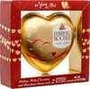 Hollow milk chocolate and hazelnut heart - Produkt