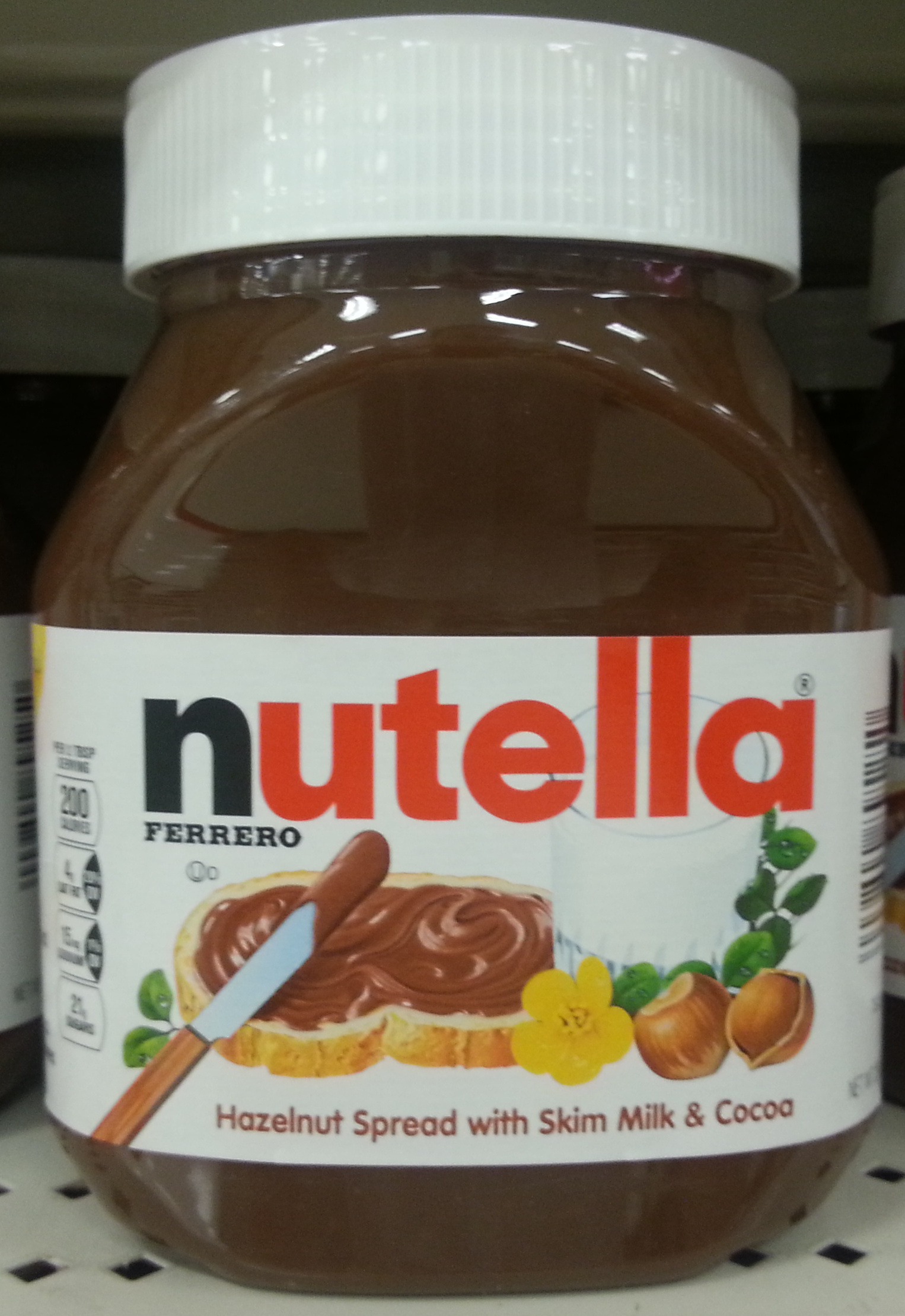 Nutella hazelnut spread with cocoa - Product