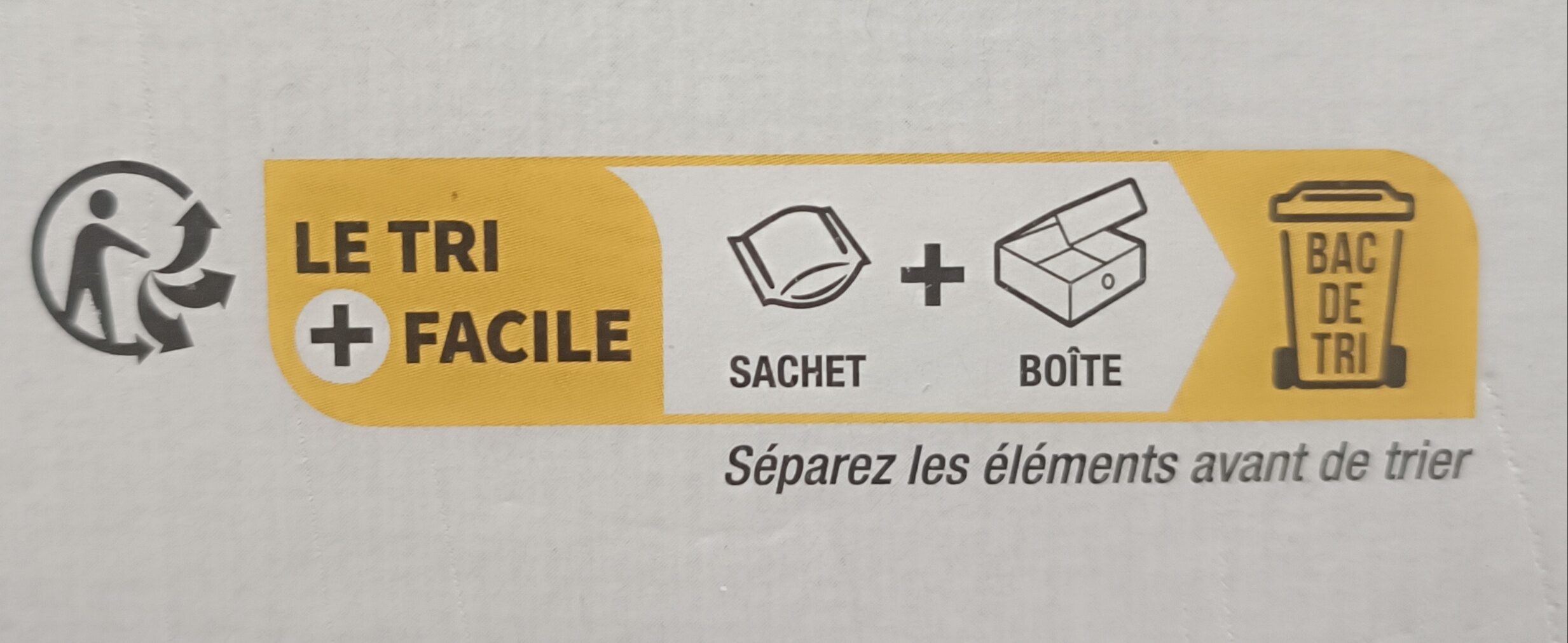 Madeleines Choco Noir - Instruction de recyclage et/ou informations d'emballage