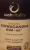 Organic Ashwagandha KSM-66 - Product