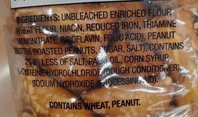 Peanut butter filled Pretzels - Ingrediënten - en