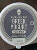 Authentic Greek yogurt - Product
