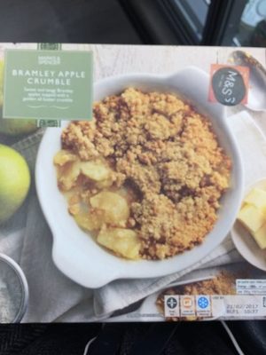 Bramley Apple Crumble - Product - fr