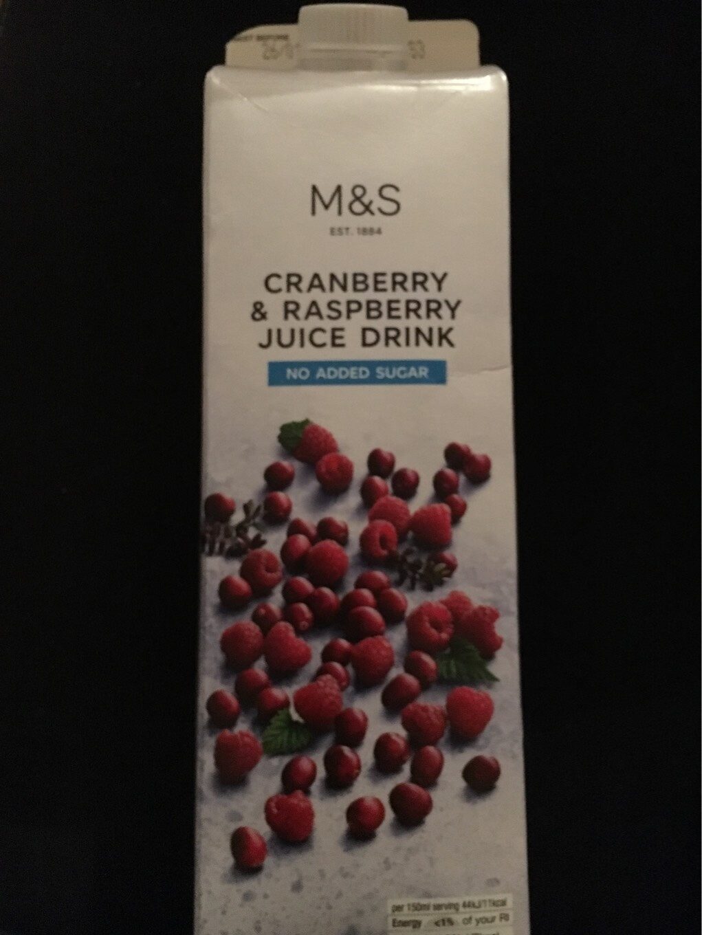 CRANBERRY & RASPERRY JUICE DRINK - Product