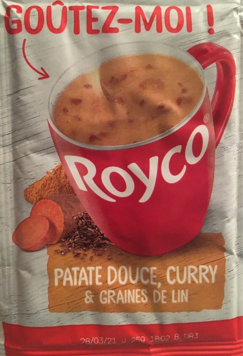 Royco Patate douce curry graines de lin - Produit
