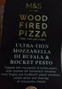 M&S Wood Fired Pizza Ultra Thin Buffalo Mozzarella with fresh basil - Produit