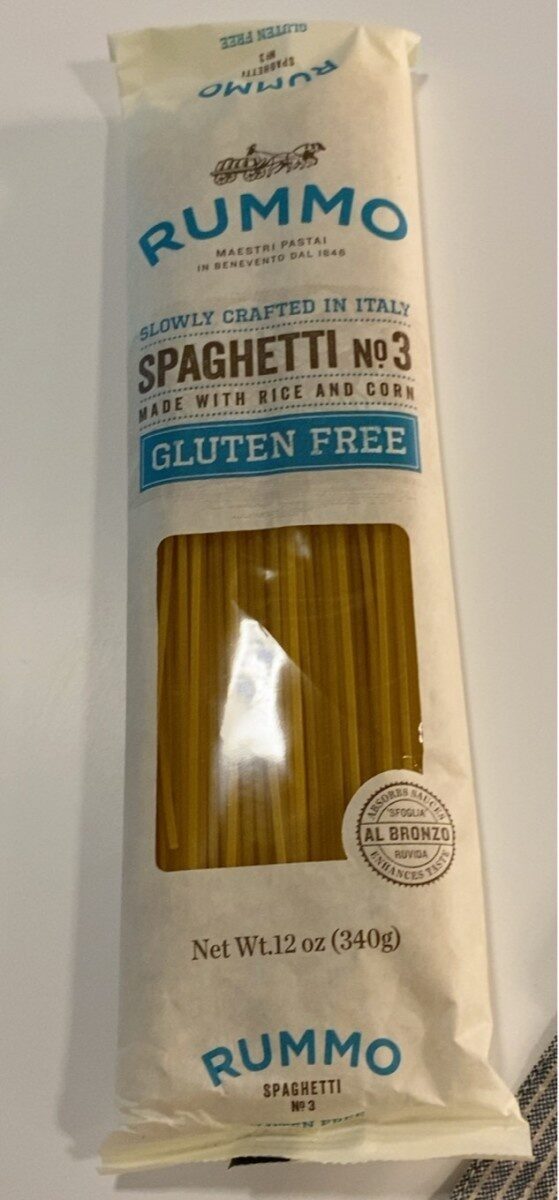 Gluten free Spaghetti No. 3 - Product