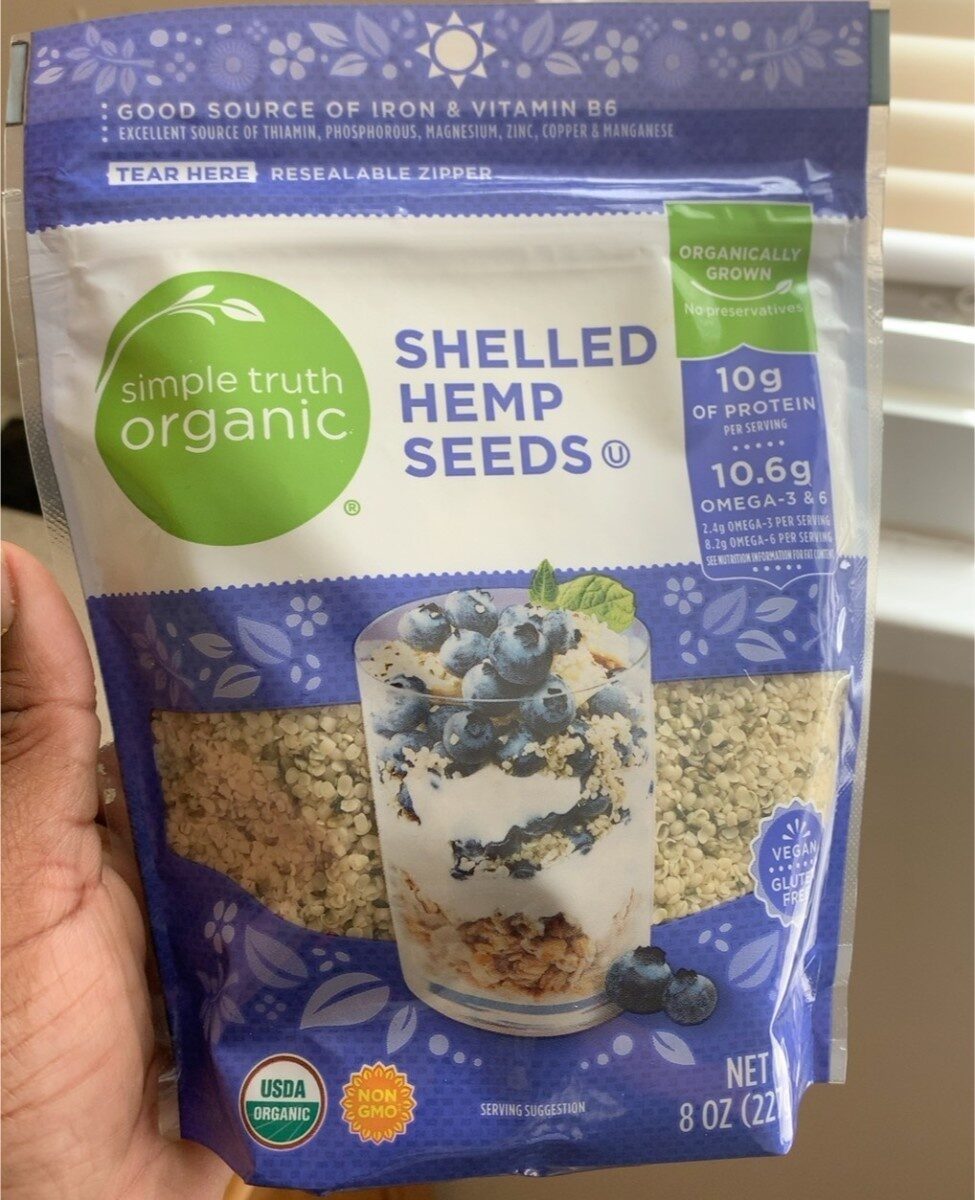 Shelled hemp seeds - Product