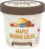 Maple brown sugar instant oatmeal - Produit