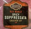 Spicy soppressata cracker cut - Product