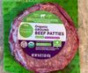 Ground Organic Beef Patties - Product