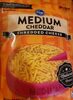 medium cheddar shredded cheese kroger brand - Produkt