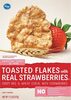 Toasted flakes with strawberries cereal - Product