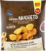 Breaded nugget shaped chicken breast patties with rib meat - Product