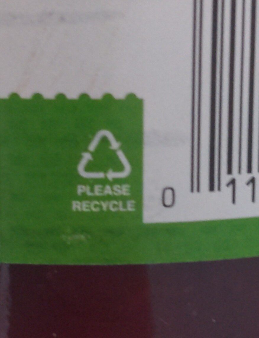 Four fruit spread - Recycling instructions and/or packaging information
