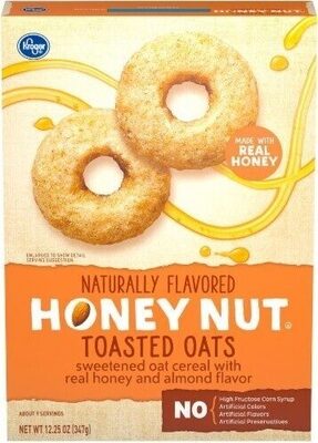 Honey nut toasted oats cereal - نتاج - en