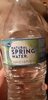 Spring water - Producto