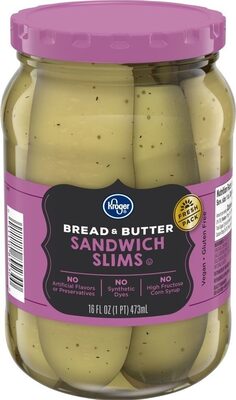 Bread & butter sandwich slims - Product