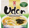 Bowl flavored udon noodles - Product