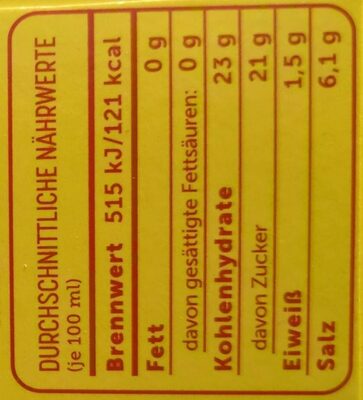 Tabasco Hot Habanero Sauce 60ml - Voedingswaarden - en