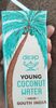 Young coconut water - Product