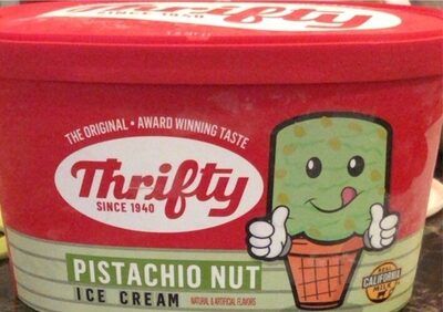 Calories in Thrifty Pistachio Nut Ice Cream