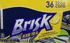 Brisk lemon iced tea cans - Product