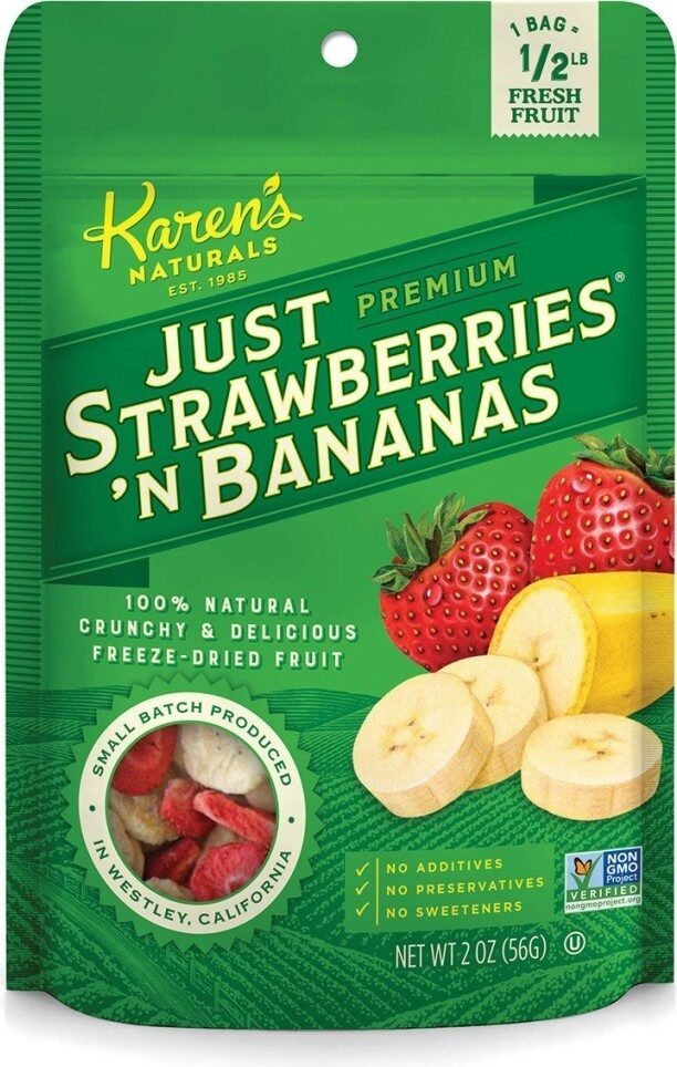 Just strawberries and bananas - Product