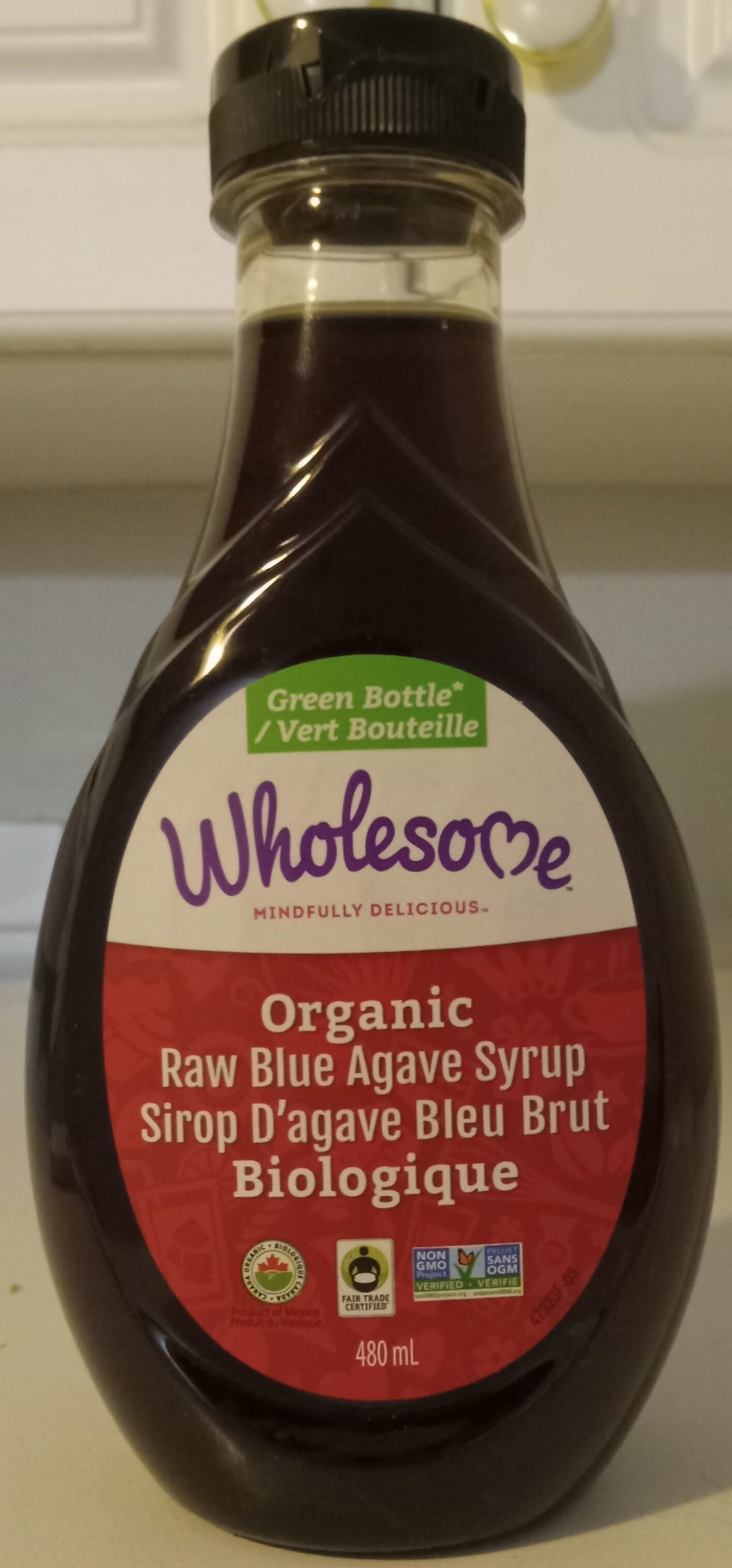 Organic Raw Blue Agave Syrup - Produit - en