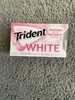 Trident white gum minty bubble sugar free1x16 pc - Product