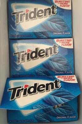 Trident Original Flavor - Nutrition facts