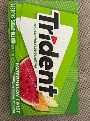 Trident Watermelon Twist Slim Pack - Produit - en
