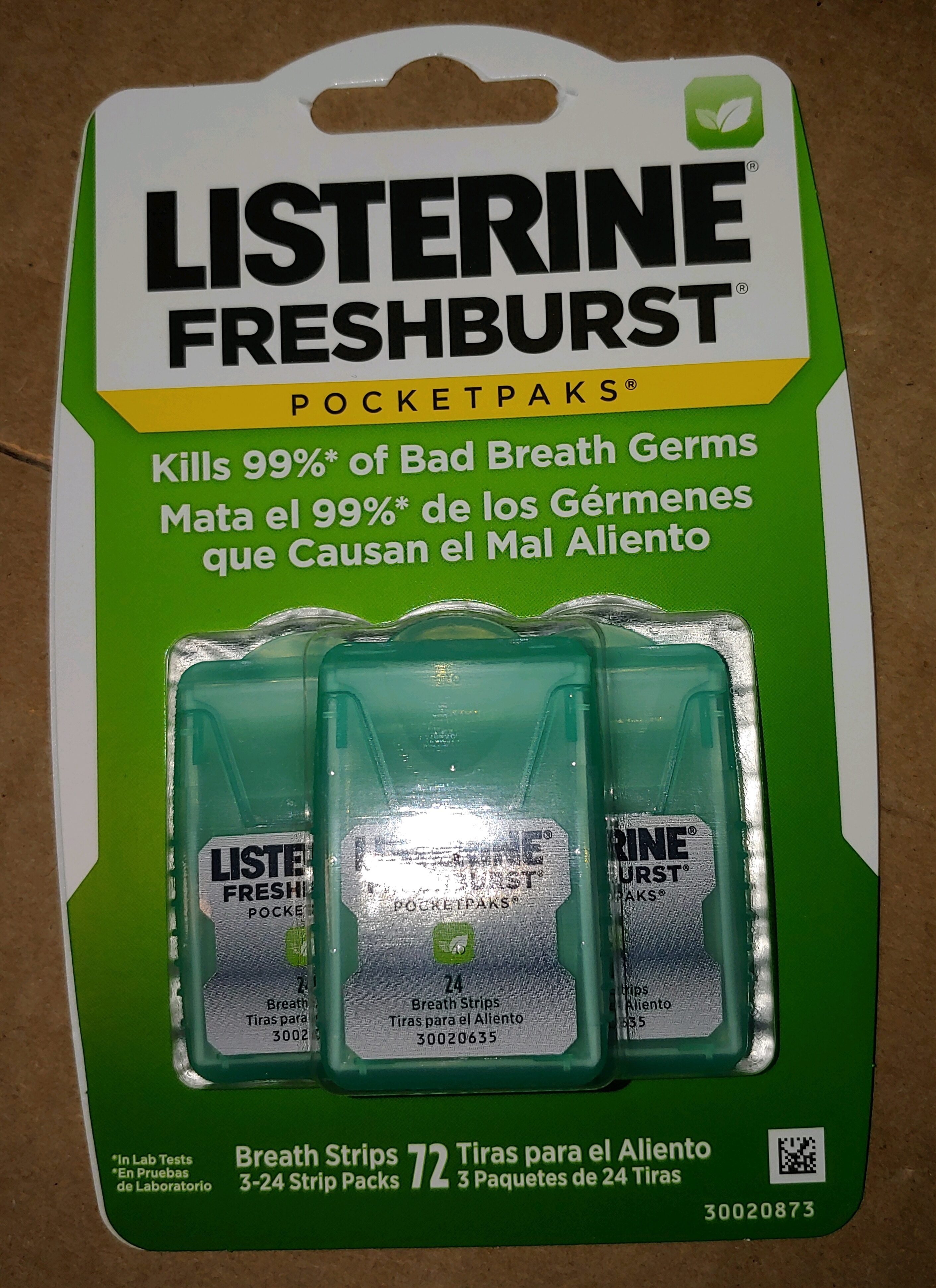 Listerine FreshBurst PocketPaks - Product