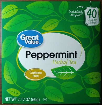 Great Value Peppermint Herbal Tea - Product