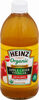 Heinz organic unfiltered vinegar apple cider - Product