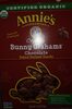 Annie's Organic Chocolate Bunny Grahams Baked Graham Snacks - Producto