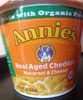 Annie's Homegrown Real Aged Cheddar Macaroni and Cheese Micro Cup, Made with Organic Pasta - Produkt