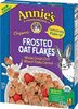 Annies organic cereal frosted oat flakes whole grain cereal - Producto