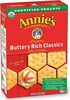 Annies organic buttery rich classic baked snack crackers - Product