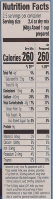 Annie's puppies & kitties & white cheddar - Nutrition facts
