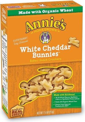 Boxes annies organic white cheddar bunnies - Product