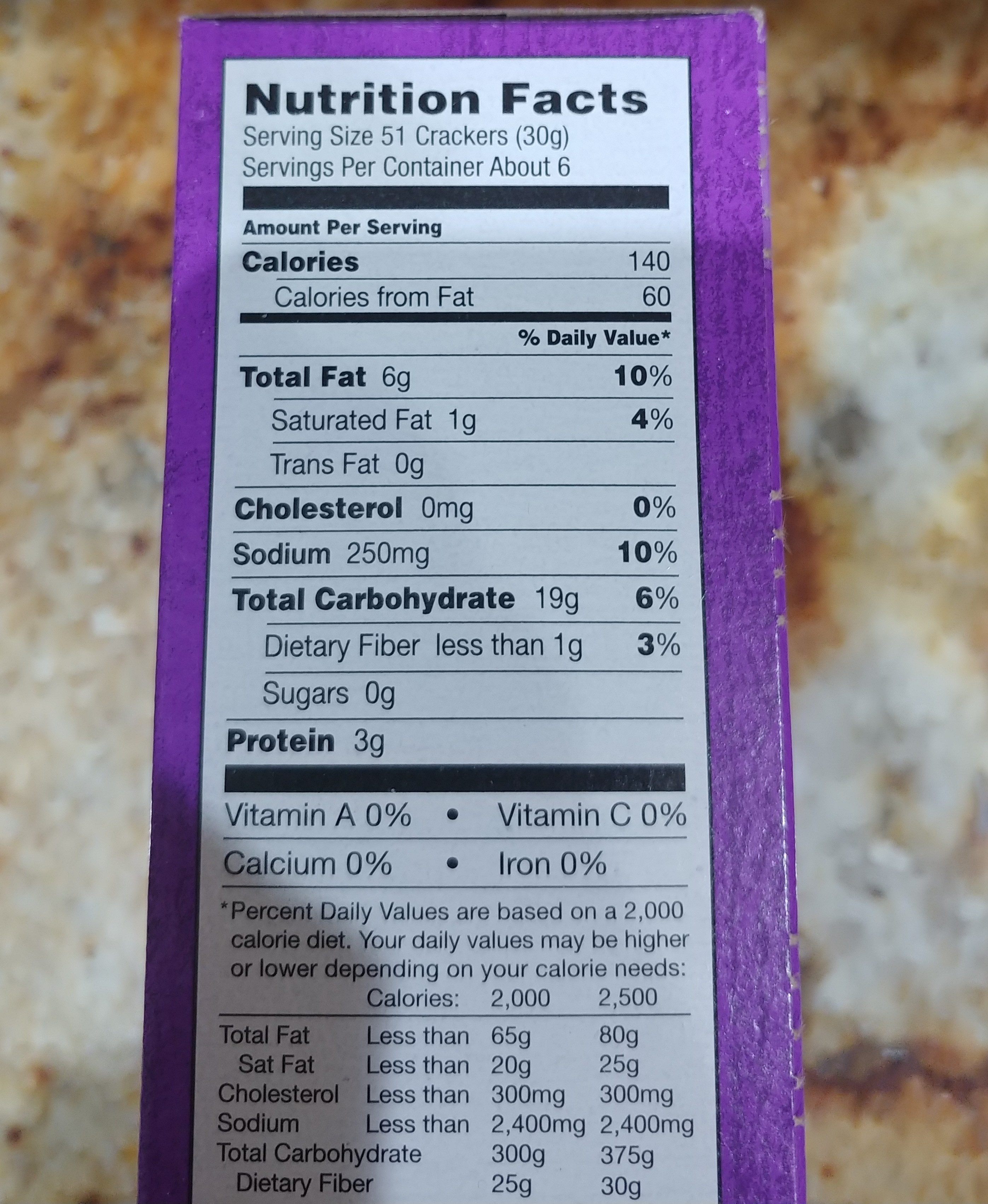 Annies hmgrwn org chdr bunnies bkd snck crackers - Nutrition facts
