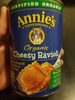 Annie's Homegrown Organic Cheesy Ravioli - Producto