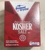 pure and natural kosher salt - Product