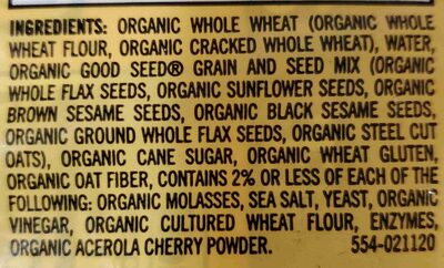 Whole wheat - Ingredients