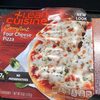 Four cheese a blend of reduced fat mozzarella, parmesan, asiago & romano cheeses pizza, four cheese - Product